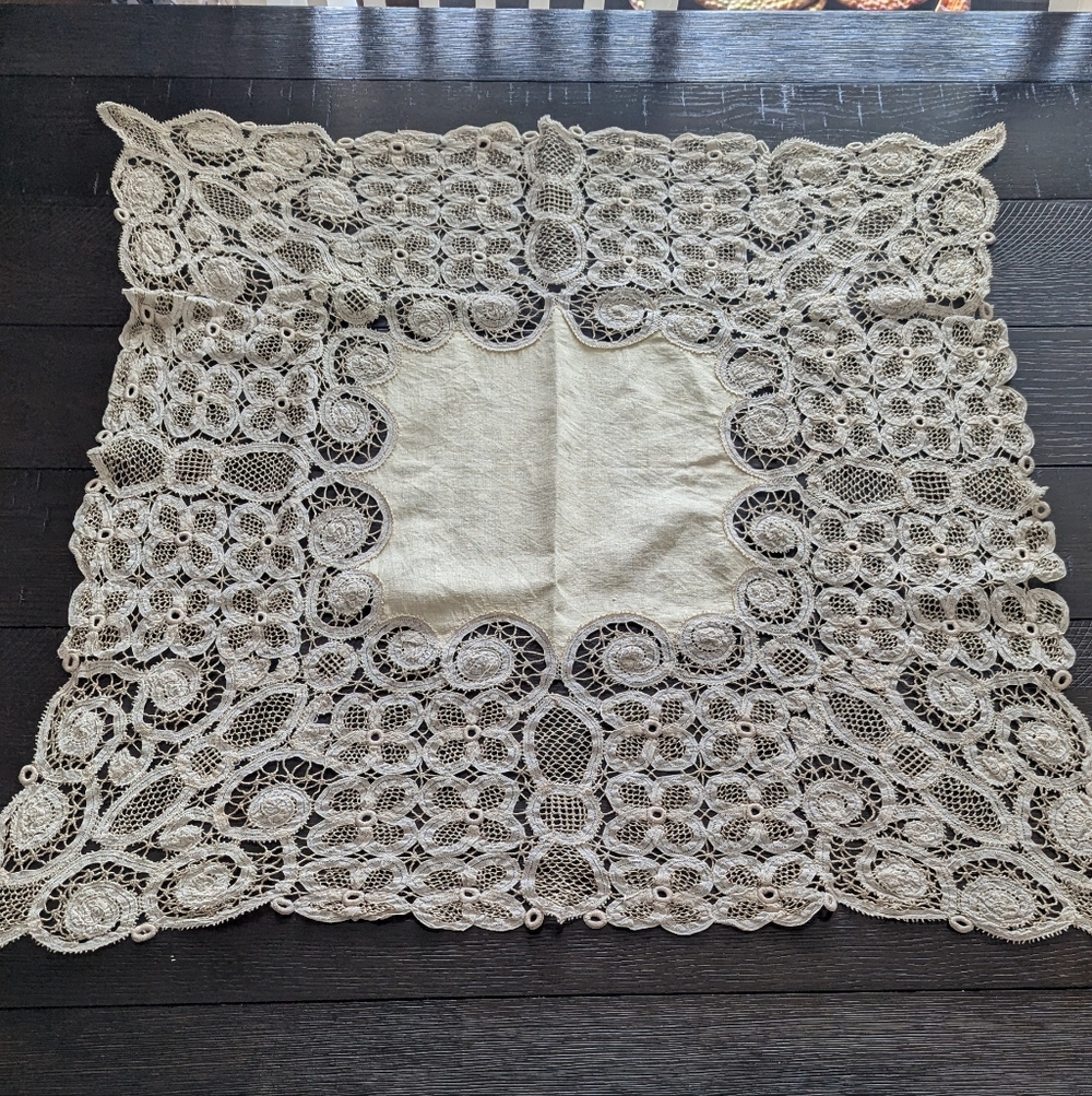 Vintage Table Topper